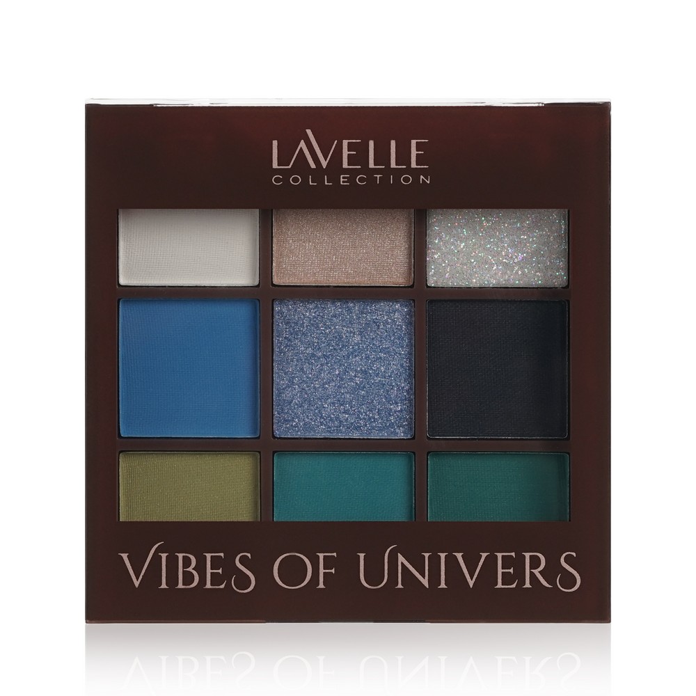 Тени для век Lavelle Vibes of Universe 03, Ocean, 13,5г блеск для губ lavelle collection lg 15 т 106 10 мл