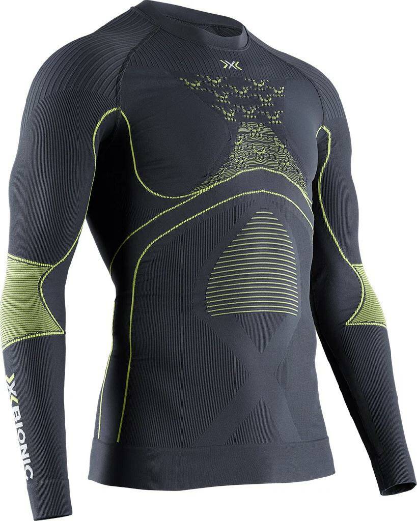 фото X-bionic energy accumulator 4.0 shirt round neck lg sl (21/22) (серый) (us: s)