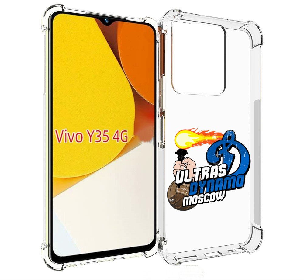 

Чехол MyPads ФК Динамо для Vivo Y35 4G 2022 / Vivo Y22, Прозрачный, Tocco