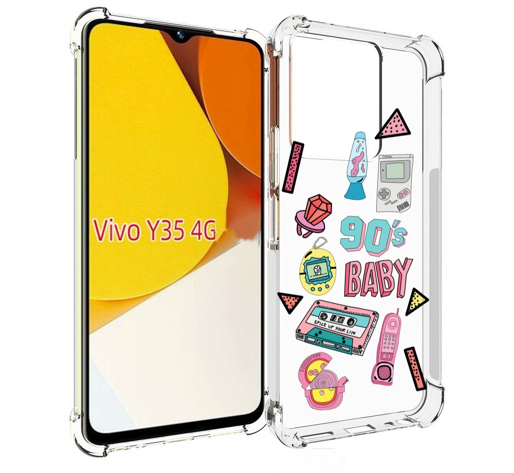 

Чехол MyPads гаджеты-90х для Vivo Y35 4G 2022 / Vivo Y22, Прозрачный, Tocco