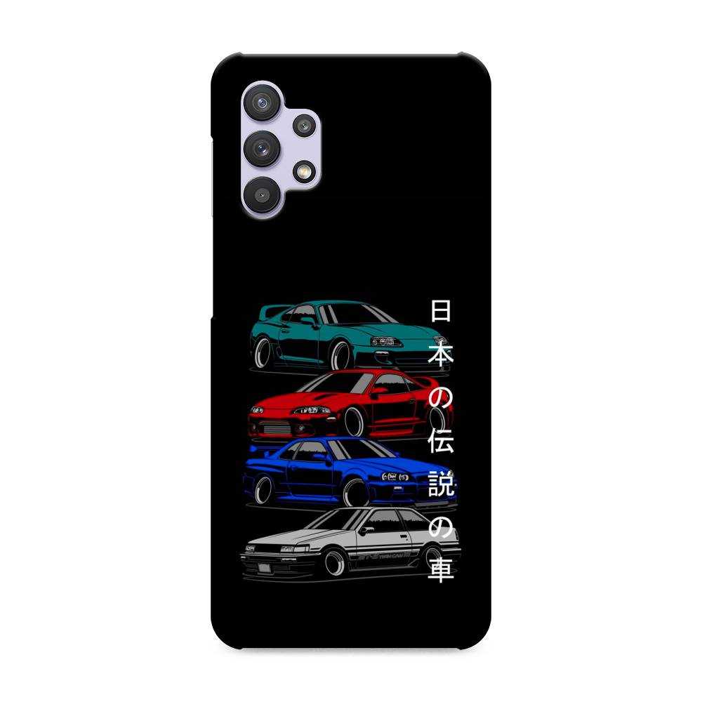 фото Пластиковый чехол "jdm legend cars" на samsung galaxy a32 awog