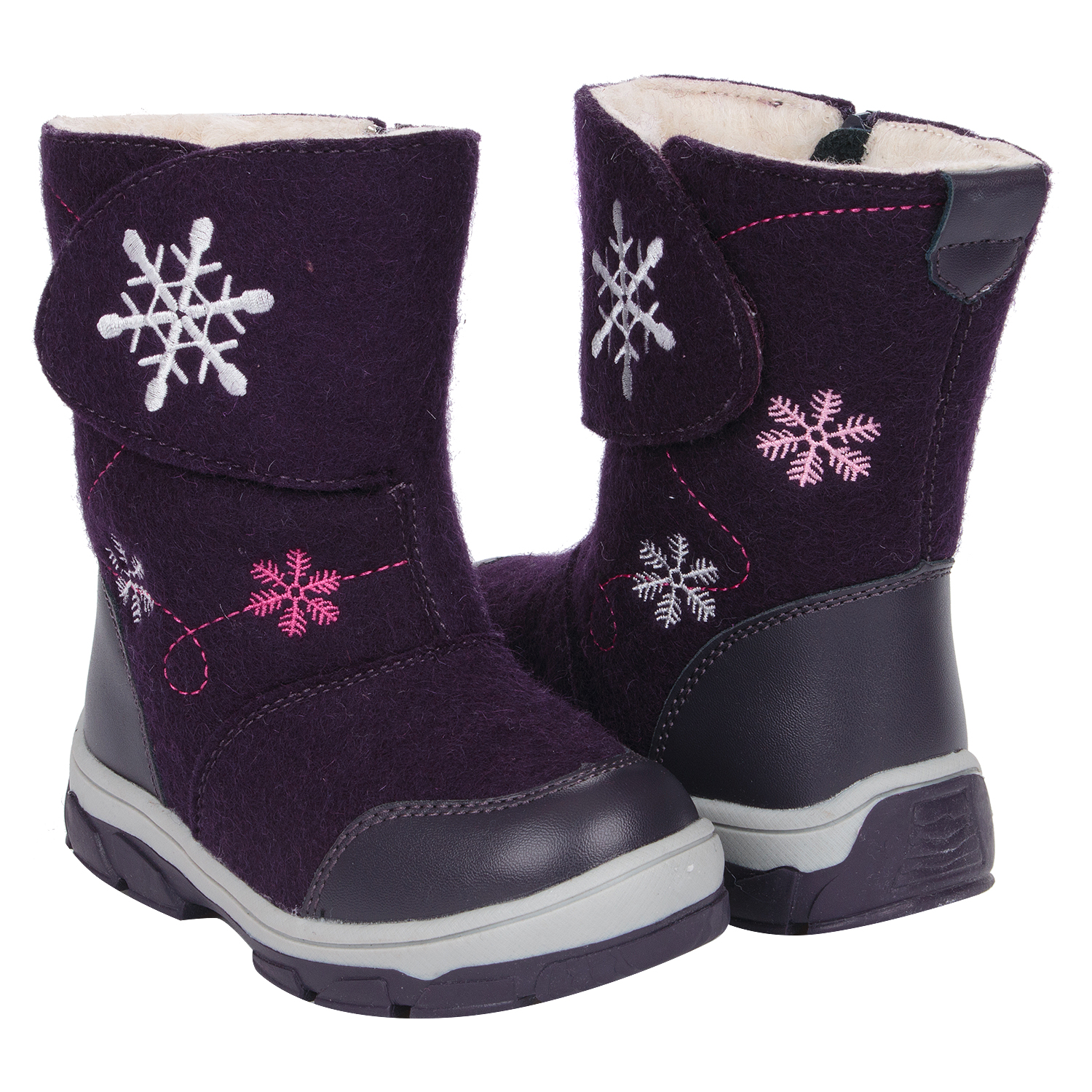 

Валенки детские Kidix BSTF19-16/violet фиолетовый р.23, BSTF19-16/violet