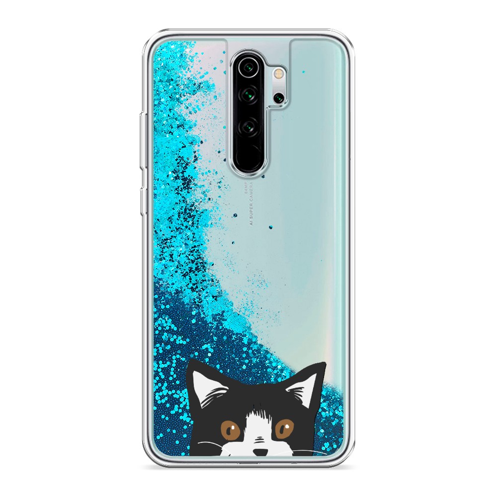 

Чехол Awog на Xiaomi Redmi Note 8 Pro "Подглядывающий кот", Разноцветный, 36693-1