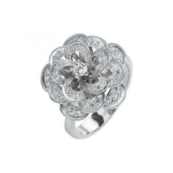 

Кольцо из серебра р. , Эстет 01К1513889РА, фианит, 01К1513889РА