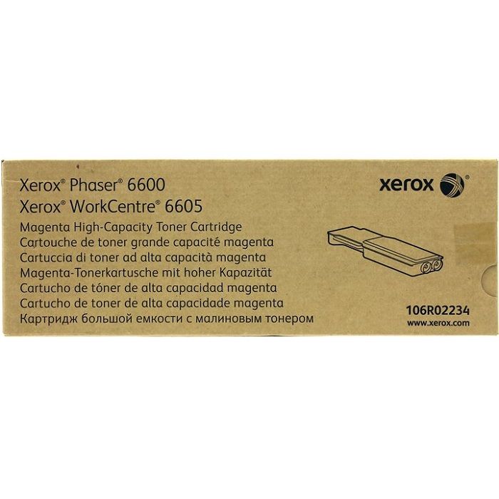 Картридж для лазерного принтера Xerox 106R02234, пурпурный, оригинал