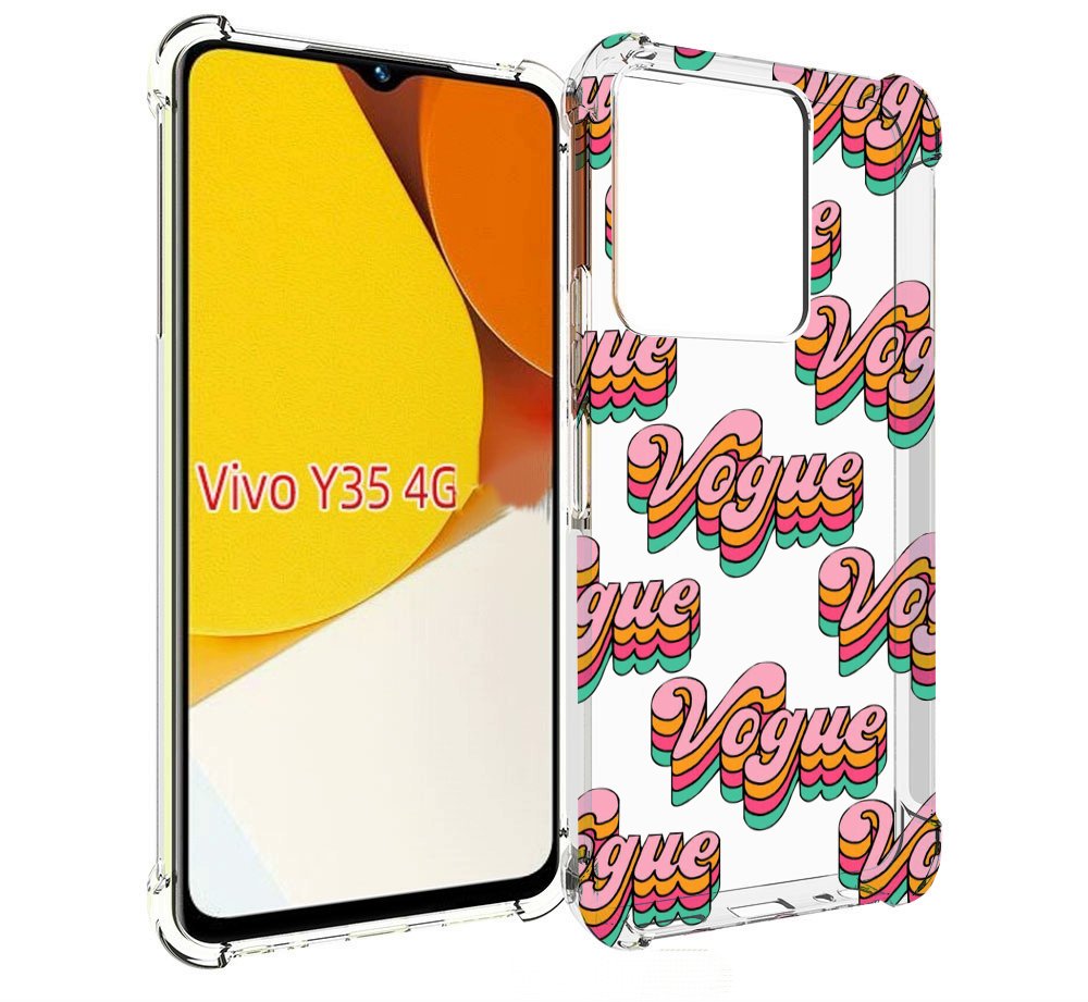 

Чехол MyPads вогуе для Vivo Y35 4G 2022 / Vivo Y22, Прозрачный, Tocco