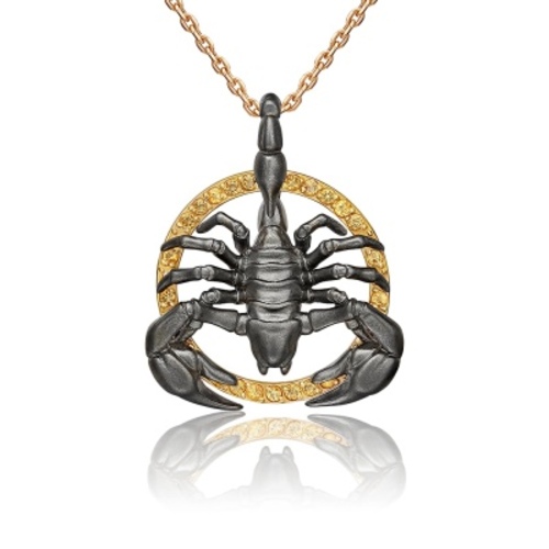 

Кулон из золота PLATINA jewelry 03-3490-00-206-1111, цитрин, 03-3490-00-206-1111