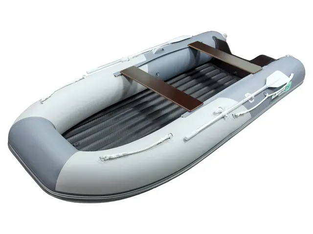 Надувная лодка GLADIATOR E350S светло-темно-серый