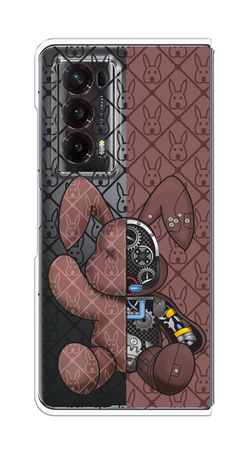 

Чехол на Honor Magic V2 "Киборг-заяц шоколадный", Коричневый;черный;прозрачный, 6123550-1