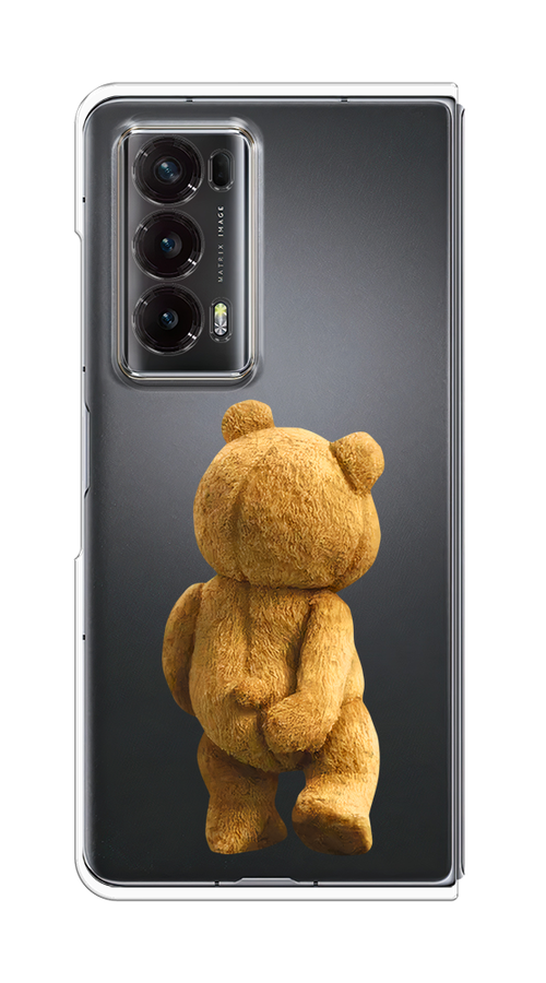 

Чехол на Honor Magic V2 "Медвежья спина", Коричневый;прозрачный, 6123550-1
