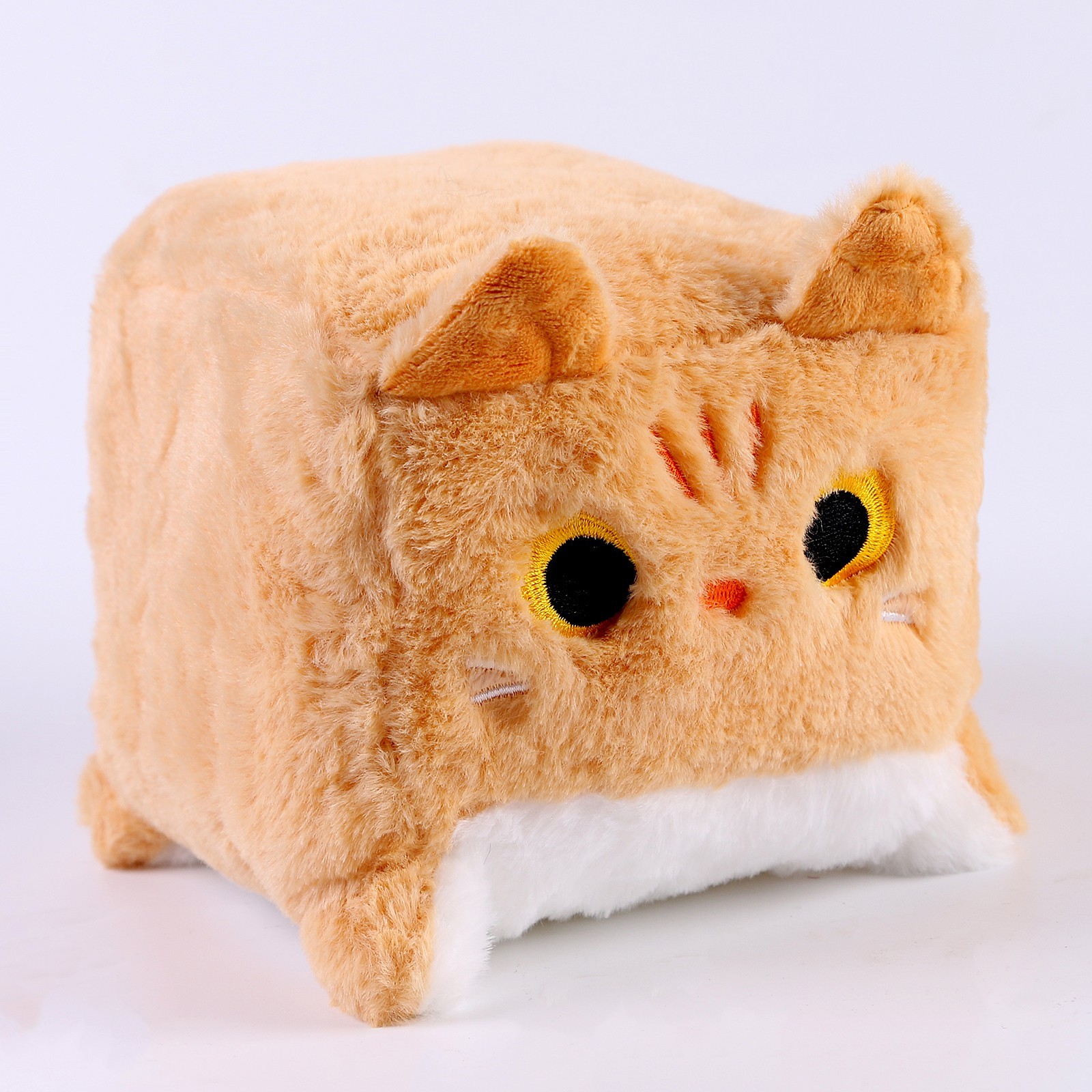 

Мягкая игрушка «Котик-кубик», 18 см, цвет бежевый