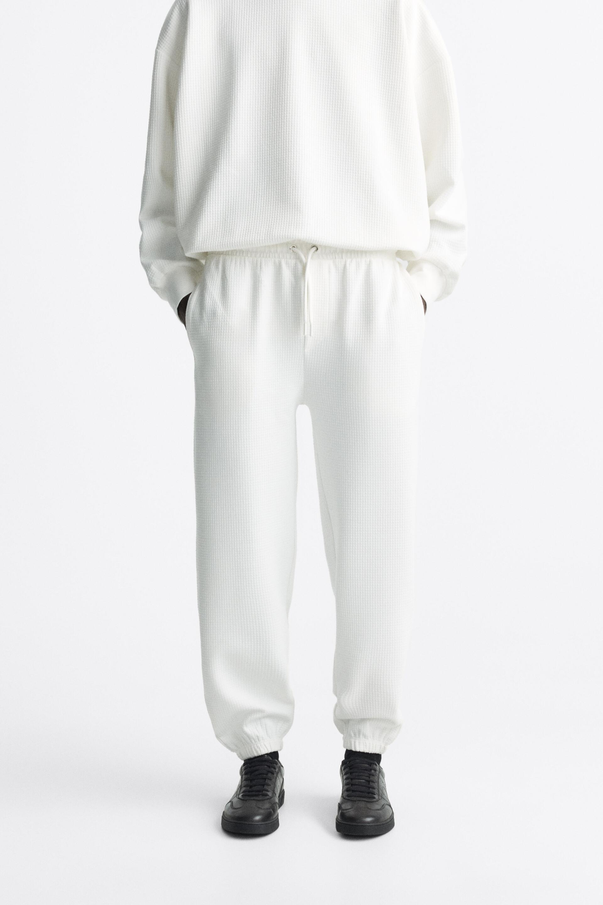 

Брюки мужские ZARA 02795408 белые L (доставка из-за рубежа), Белый, 02795408