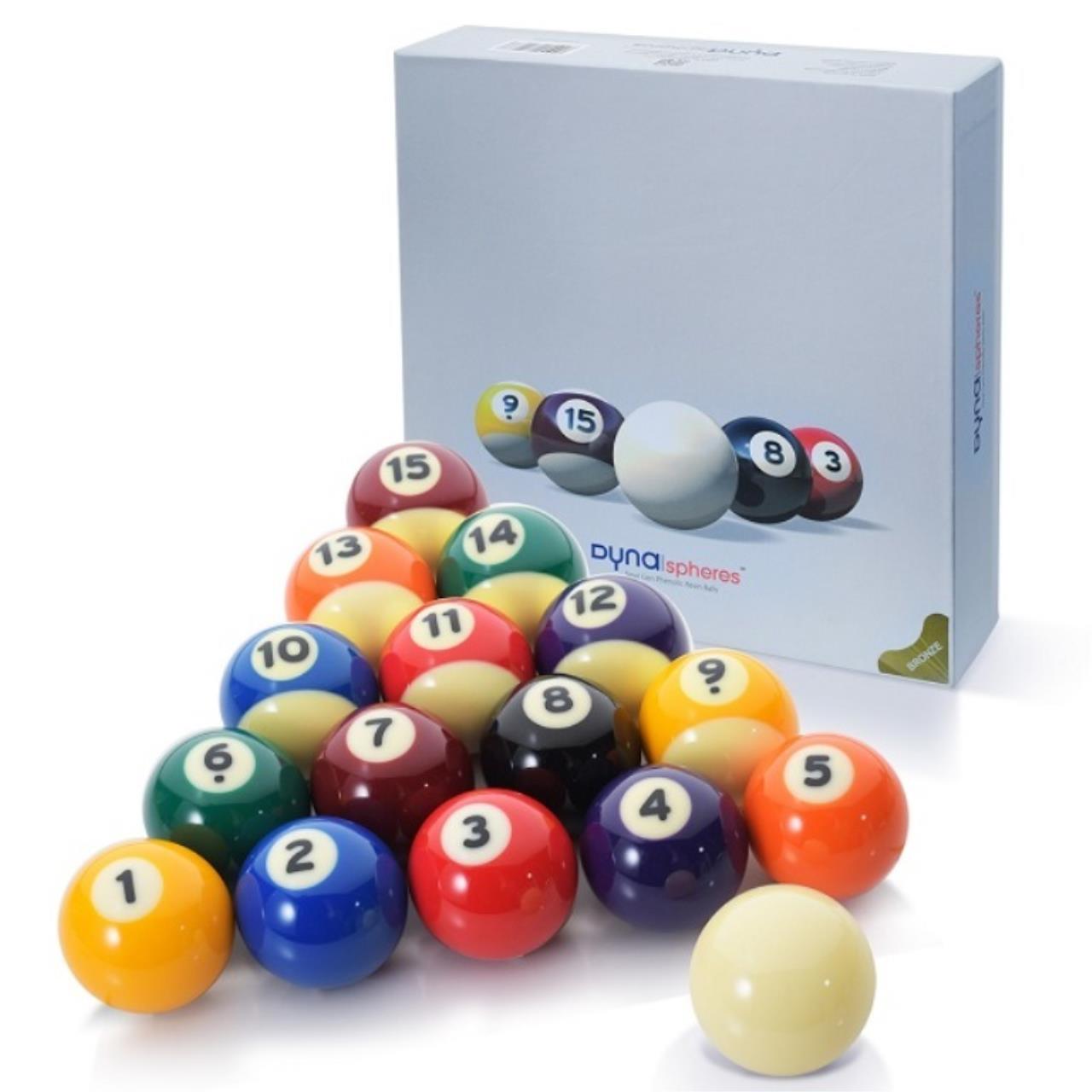 

Комплект шаров для пула Dyna Spheres Bronze Pool Next Gen 57,2 мм