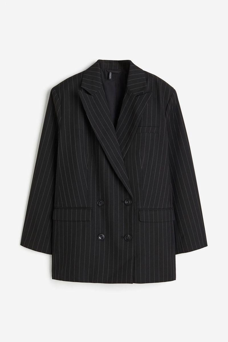 

Пиджак женский H&M 1214995 черный S, 1214995