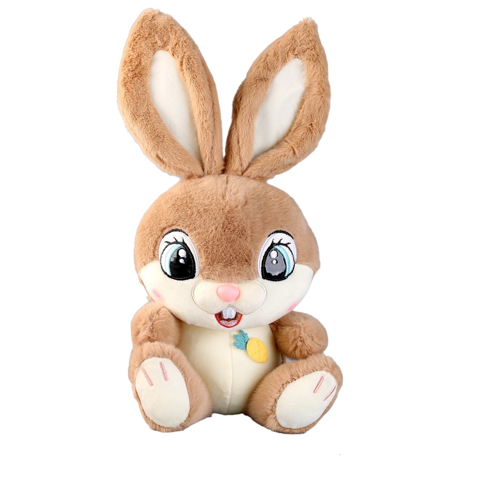 

Мягкая игрушка «Зайка», 21 см, бежевая, Бежевый