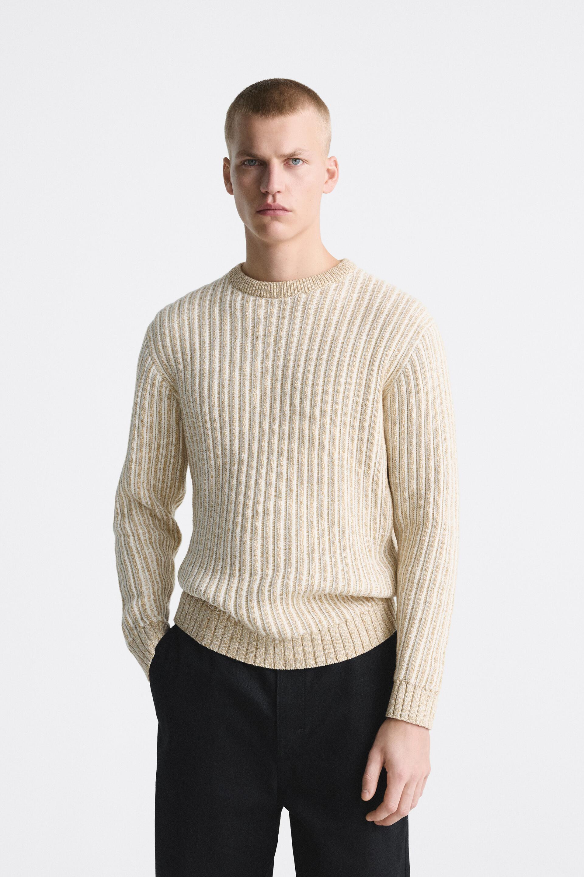 

Джемпер мужской ZARA 02621414 бежевый XL (доставка из-за рубежа), 02621414