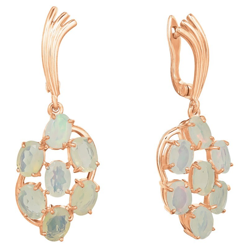 

Серьги из серебра с опалом LAZURIT-ONLINE 7830RG, 7830RG