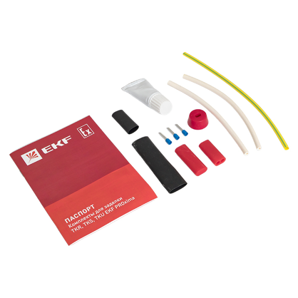 Комплект для заделки EKF TKS инструмент для заделки кабеля в контакты плинтов и 110 типа hyperline