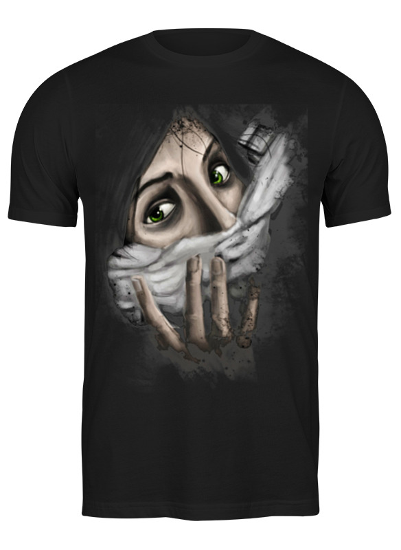

Футболка мужская Printio Art horror черная 2XL, Черный, Art horror