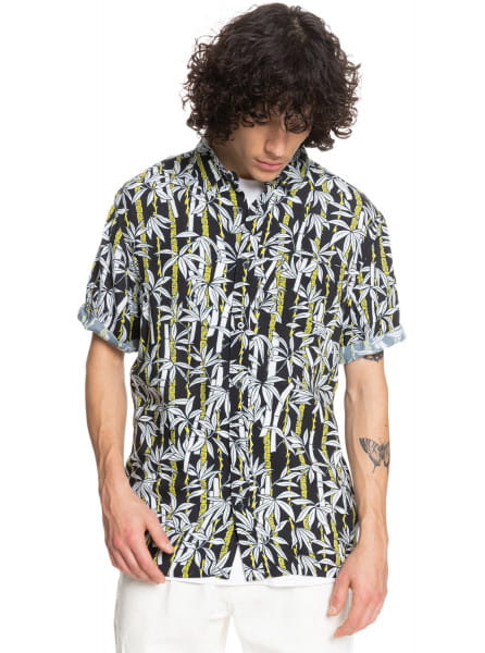 

Рубашка мужская Quiksilver EQYWT04163 черная S, Черный, EQYWT04163