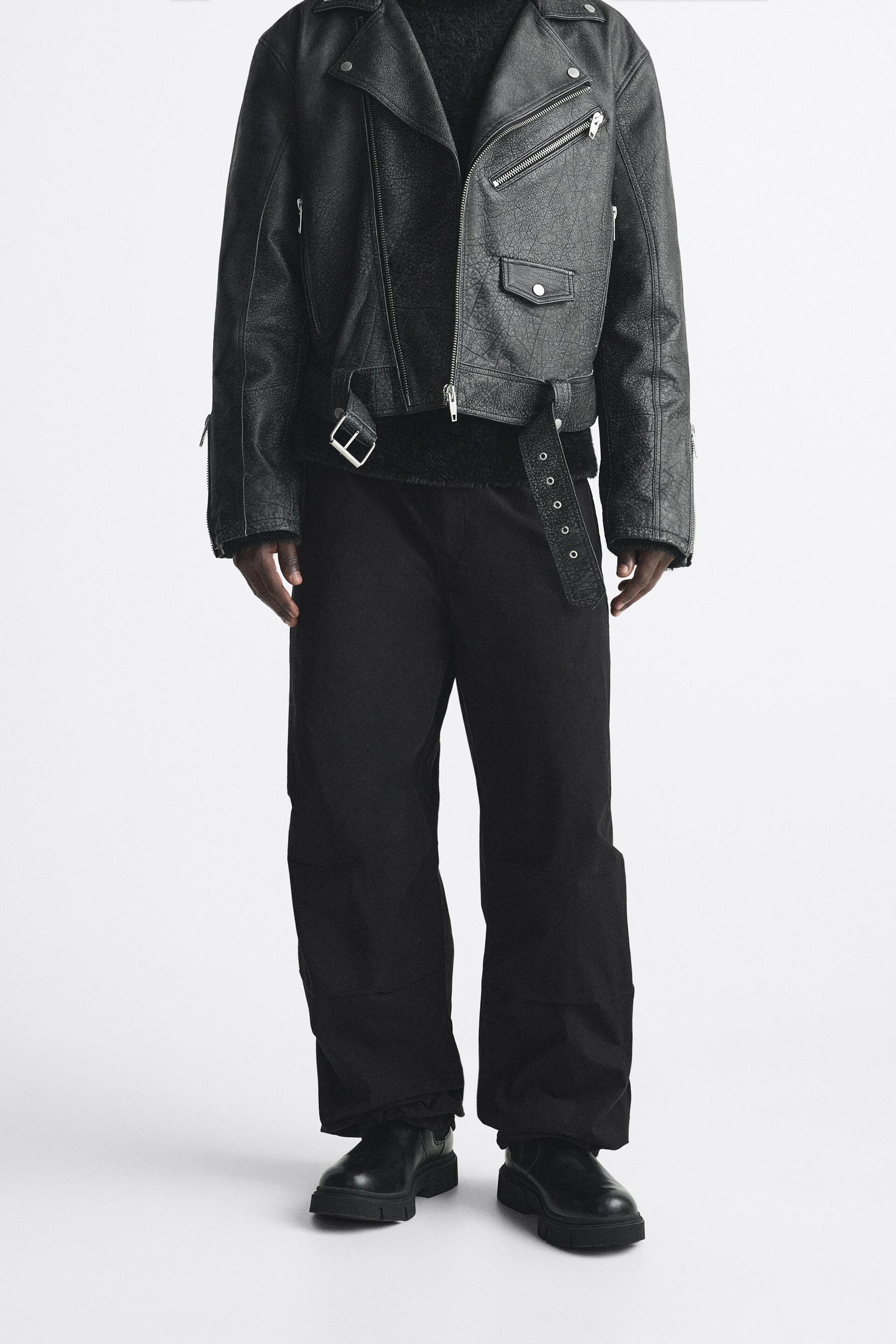 

Брюки мужские ZARA 02553426 черные XL (доставка из-за рубежа), Черный, 02553426