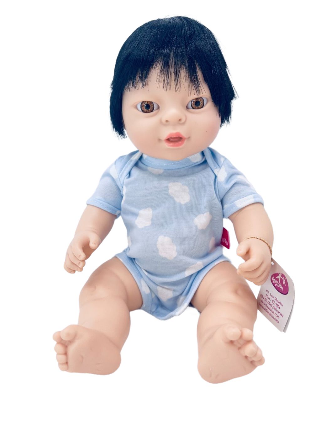 Кукла BERJUAN виниловая 38см Newborn 17060