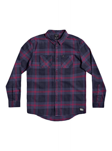 

Рубашка мужская Quiksilver EQYWT04026 фиолетовая S, EQYWT04026