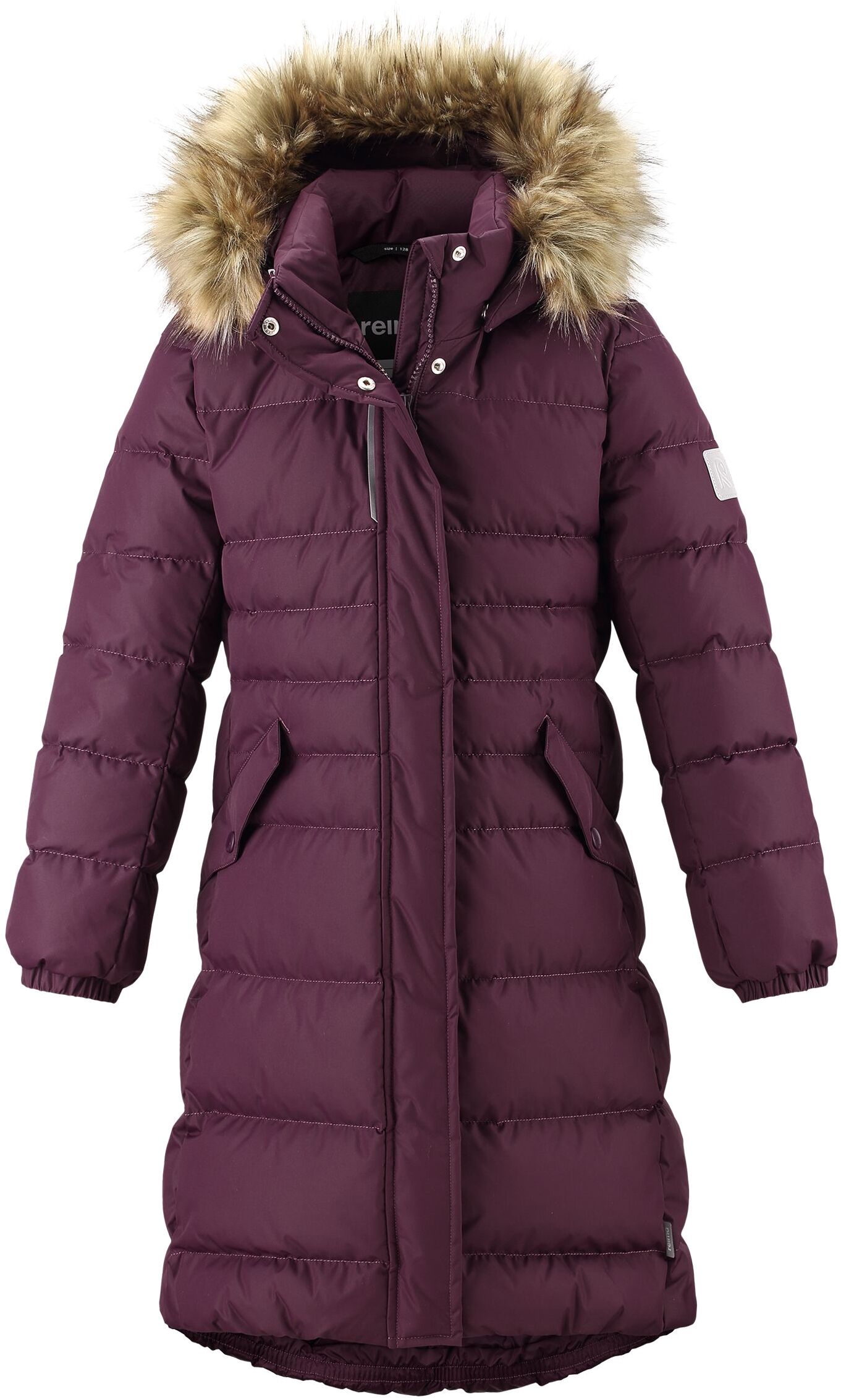 

Пуховик Reima Down jacket, Satu 531488-4960, лиловый, 104, Бордовый, Down jacket, Satu