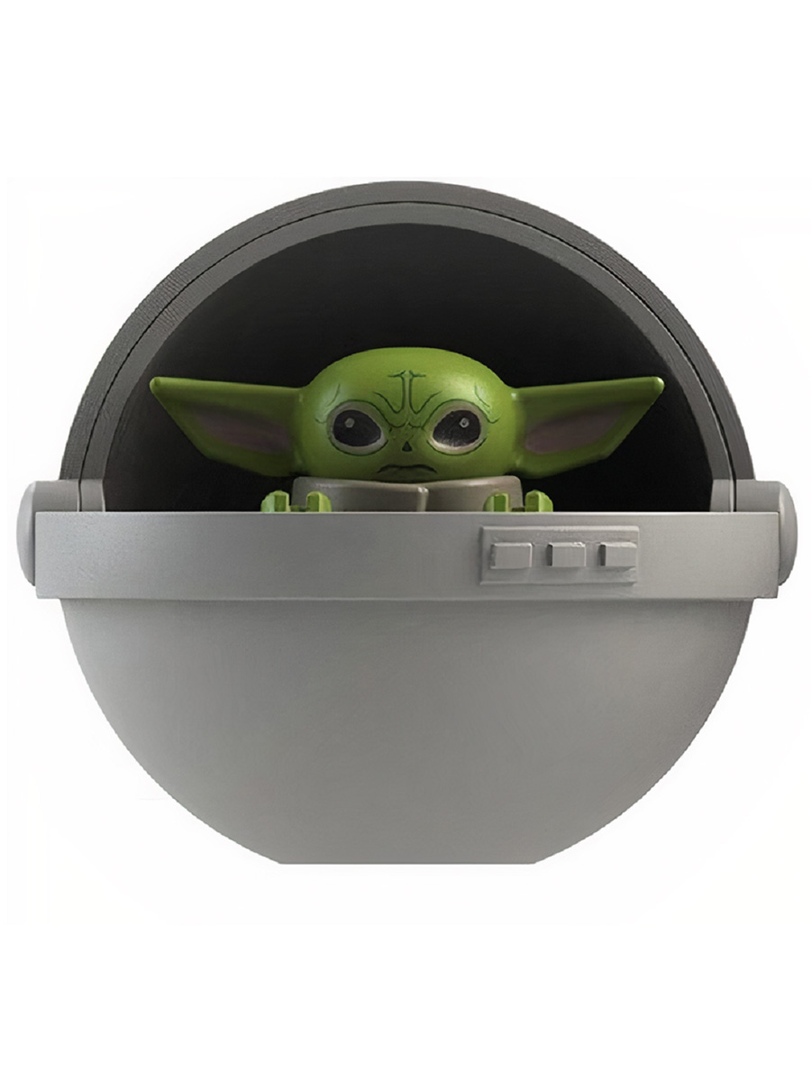 Мини-фигурка StarFriend Малыш Йода в капсуле Звездные Войны Мандалорец Star Wars (3 см)