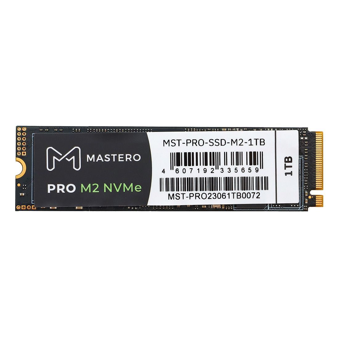 

SSD накопитель Mastero PRO M.2 2280 1 ТБ (MST-PRO-SSD-M2-1TB)