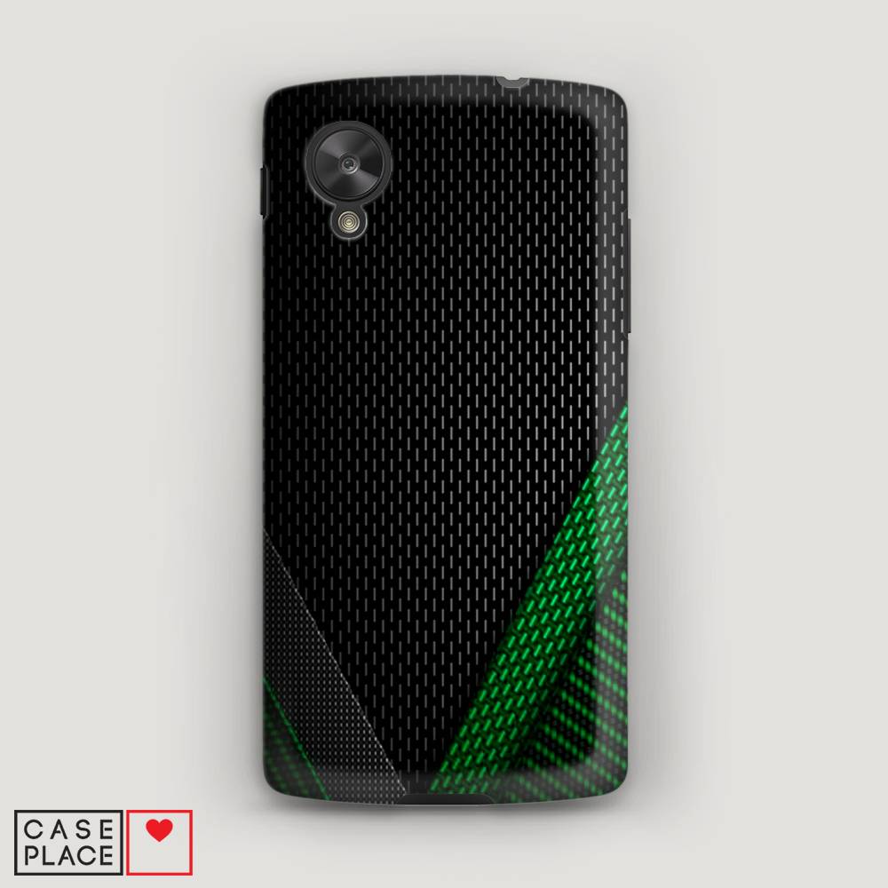 

Чехол Awog "Зеленый карбон" для LG Nexus 5