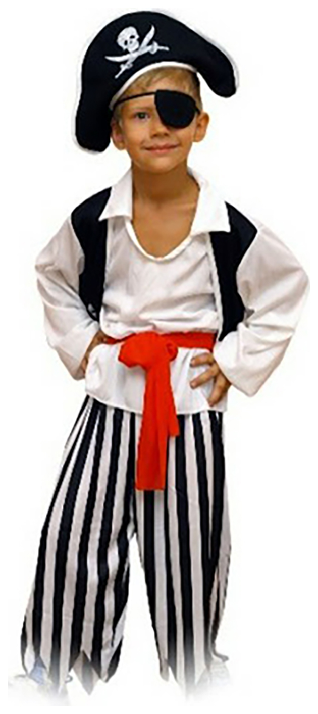 фото Карнавальный костюм для мальчиков р 110 карнавалия пират разноцветный