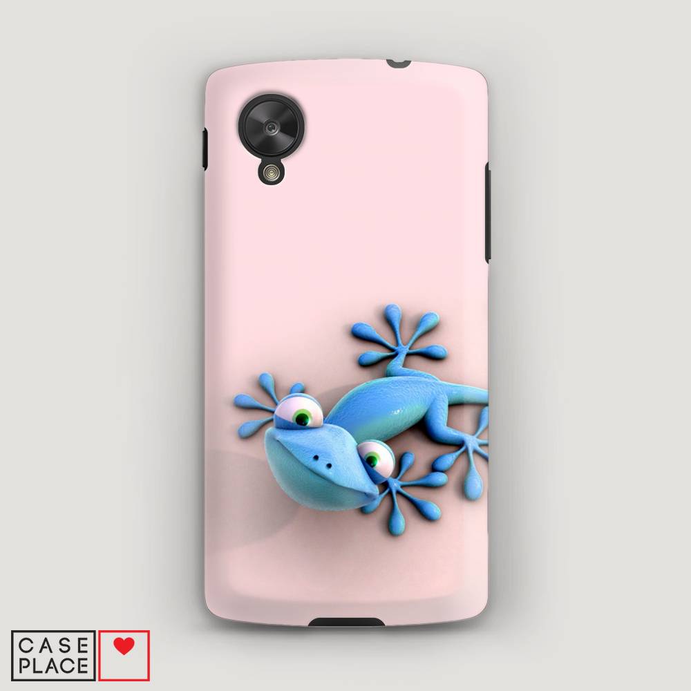 

Чехол Awog "Голубая ящерка" для LG Nexus 5
