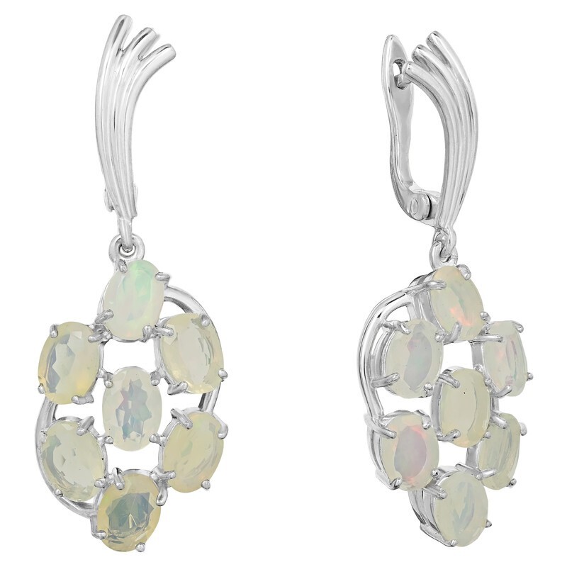 

Серьги из серебра с опалом LAZURIT-ONLINE 7830AG, 7830AG