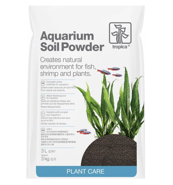 

Tropica Питательный грунт Tropica Aquarium Soil Powder 3л, Питательный грунт Tropica Aquarium Soil Powder 3л