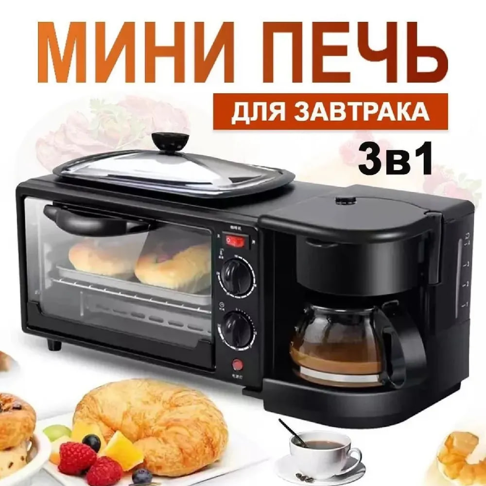 

Мини-печь NoBrand КОminipech черный, КОminipech