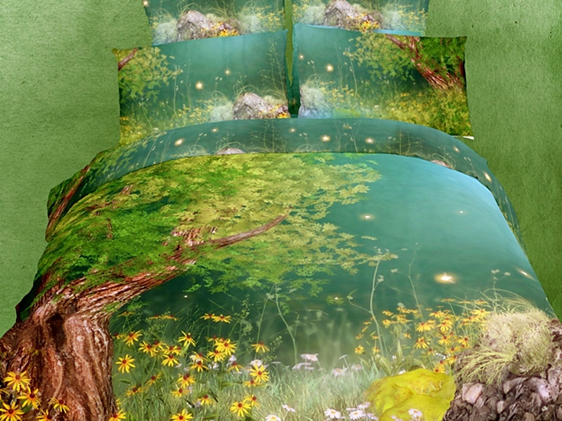 фото Постельное бельё 2х спальное волшебные сны наволочки 50х70 - 2шт