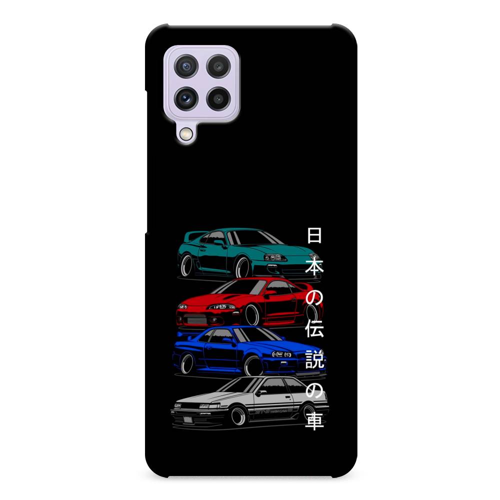 

Пластиковый чехол "JDM Legend cars" на Samsung Galaxy A22