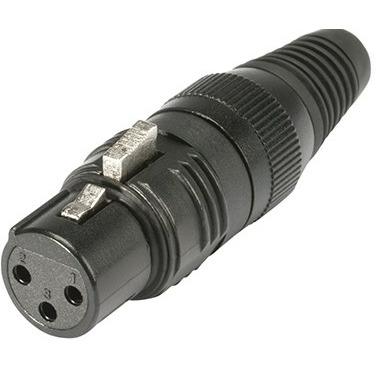 

Разъем XLR (Мама) HIC-ON HI-X3CF-G, HI-X3CF-G