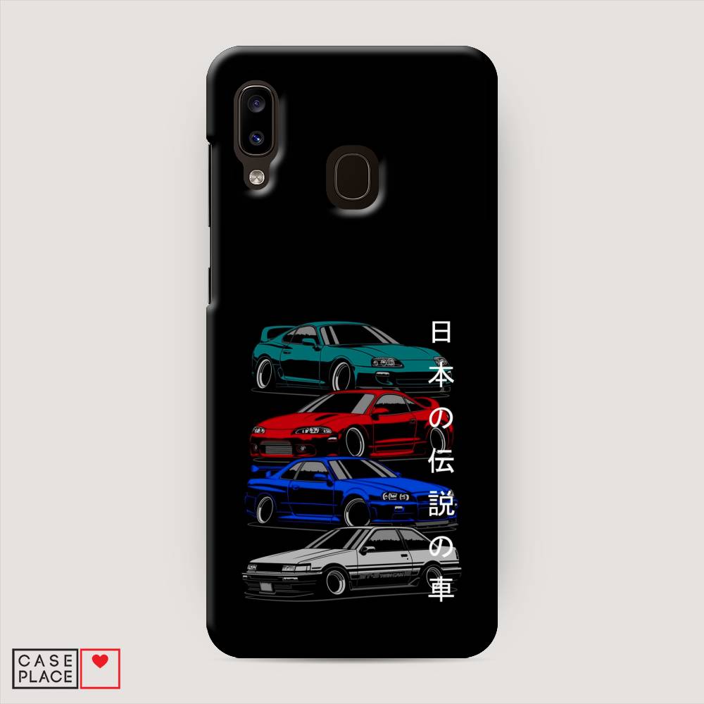 

Пластиковый чехол "JDM Legend cars" на Samsung Galaxy A20, 27620-4