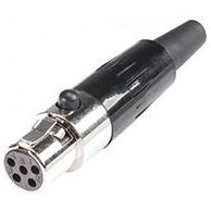 

Разъем mini XLR (Mама) HIC-ON HI-XMCF5, HI-XMCF5