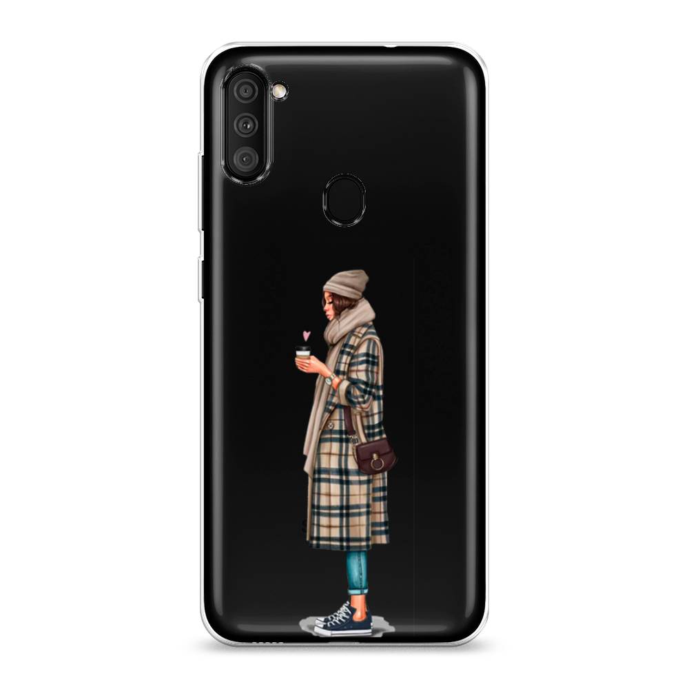 

Чехол на Samsung Galaxy M11 "Утренний кофе", Коричневый;бежевый, 2100650-6