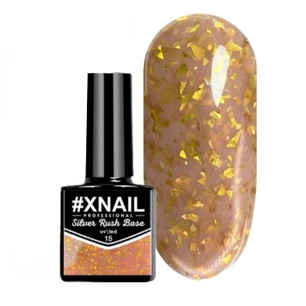 

База, XNAIL PROFESSIONAL, Silver Rush №15