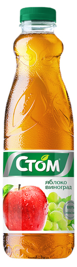 

Нектар Стом яблоко-виноград 1 л