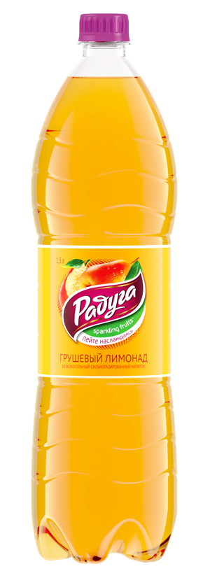 

Напиток безалкогольный Радуга Грушевый лимонад сильногазированный 1,5 л