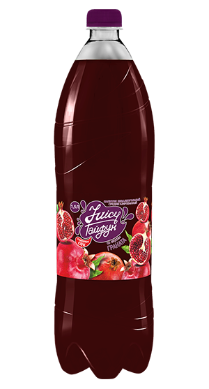 

Напиток безалкогольный Juicy Тайфун со вкусом гранат среднегазированный 1,5 л