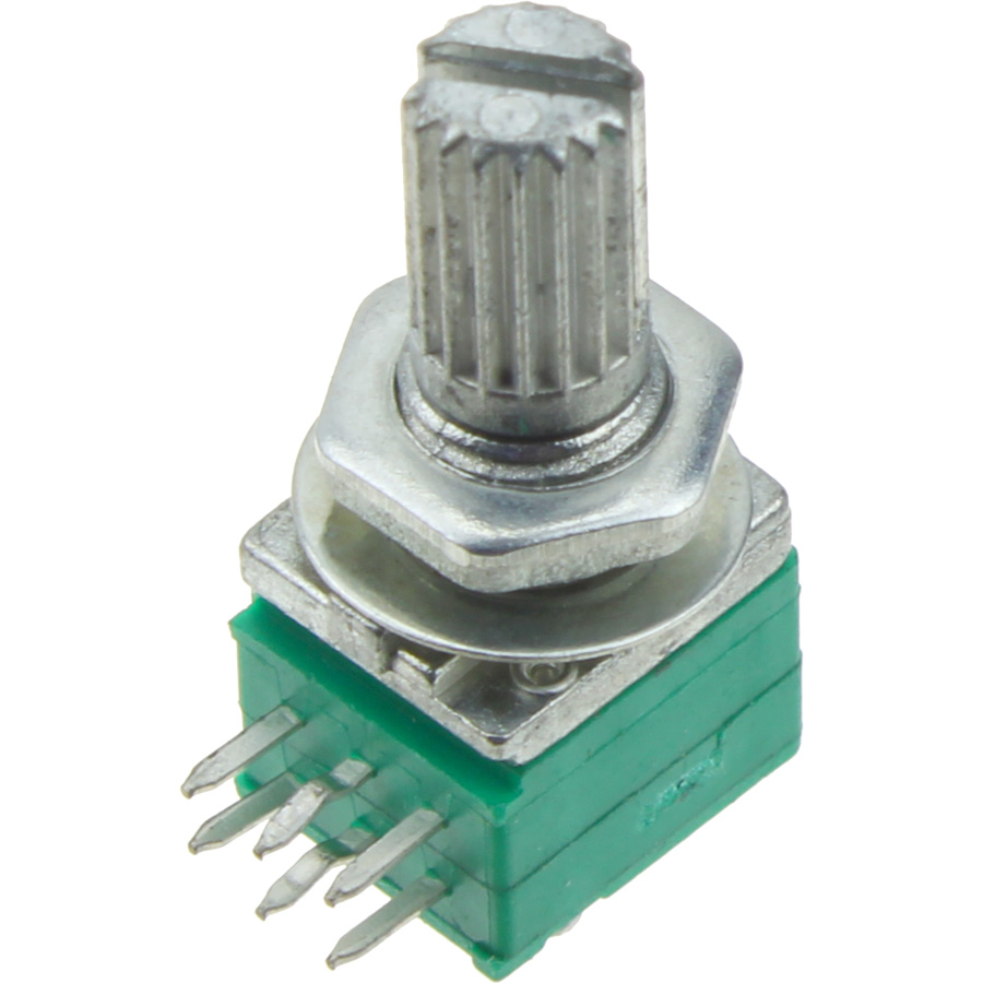 фото Резистор переменный 20к 6пин боковые контакты koshin