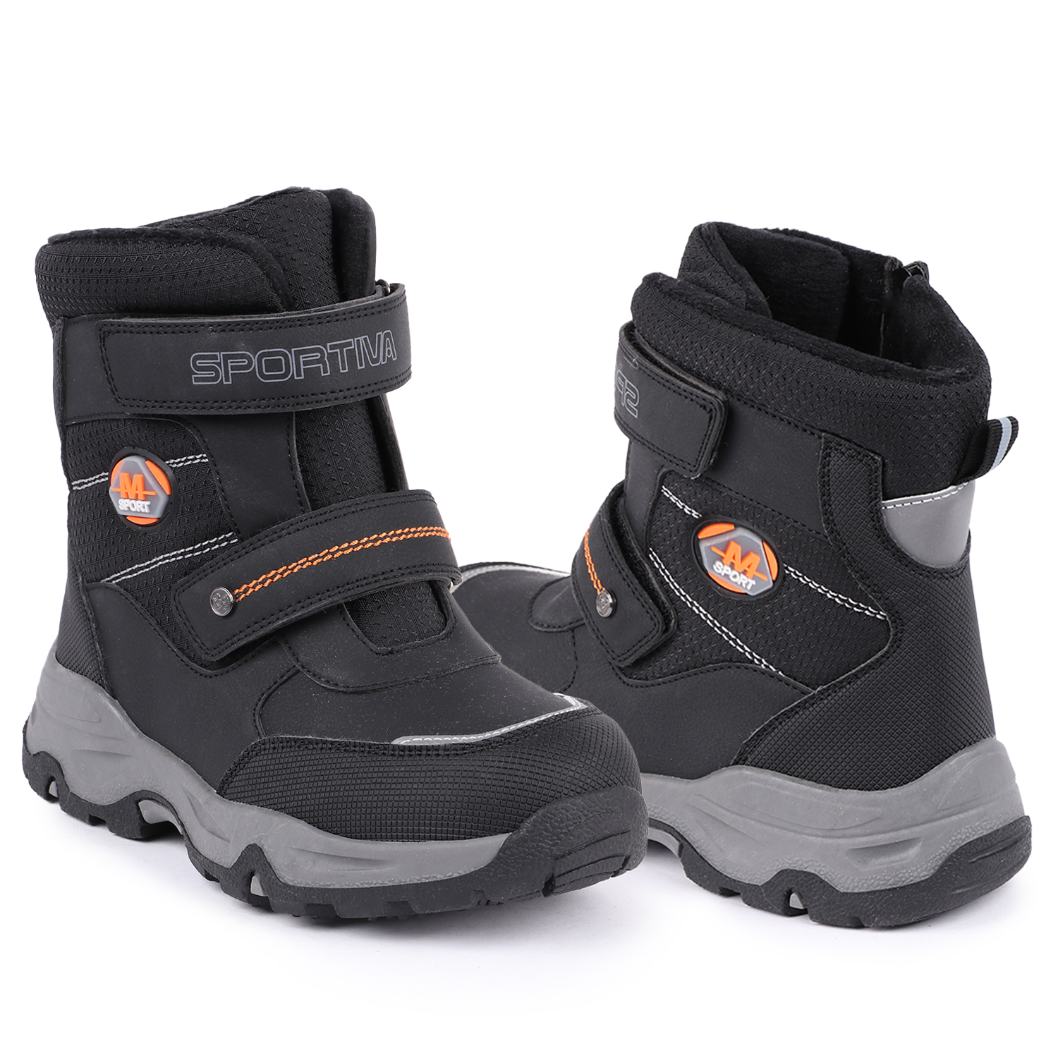 фото Ботинки детские kdx jlfw21-44 black черный р.33