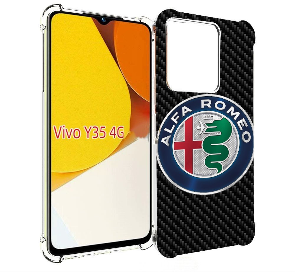 

Чехол MyPads альфа-ромео мужской для Vivo Y35 4G 2022 / Vivo Y22, Прозрачный, Tocco