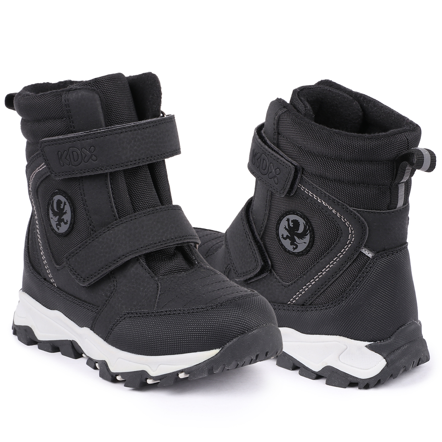 фото Ботинки детские kdx vxfw21-011 black черный р.26